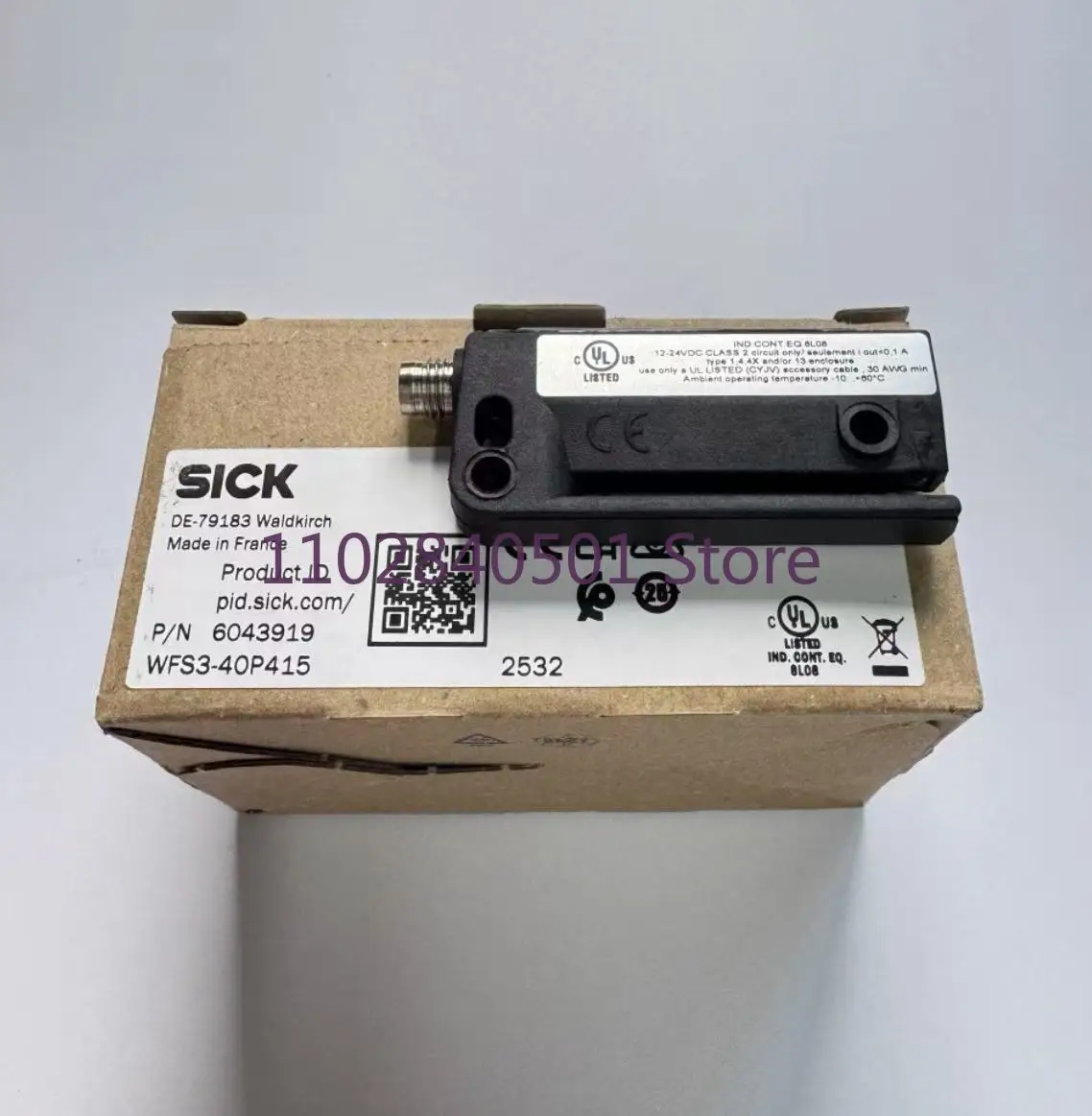 Brand new original  sensor WFS3-40N415 WFS3-40P415 slot type electric eye labeling machine label sensor