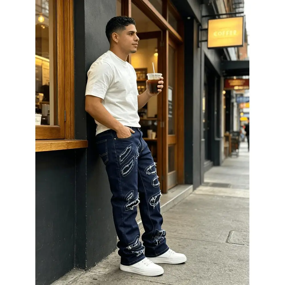 Trendy denim trousers for all, trendy street style, Halloween limited edition, Black Friday limited edition