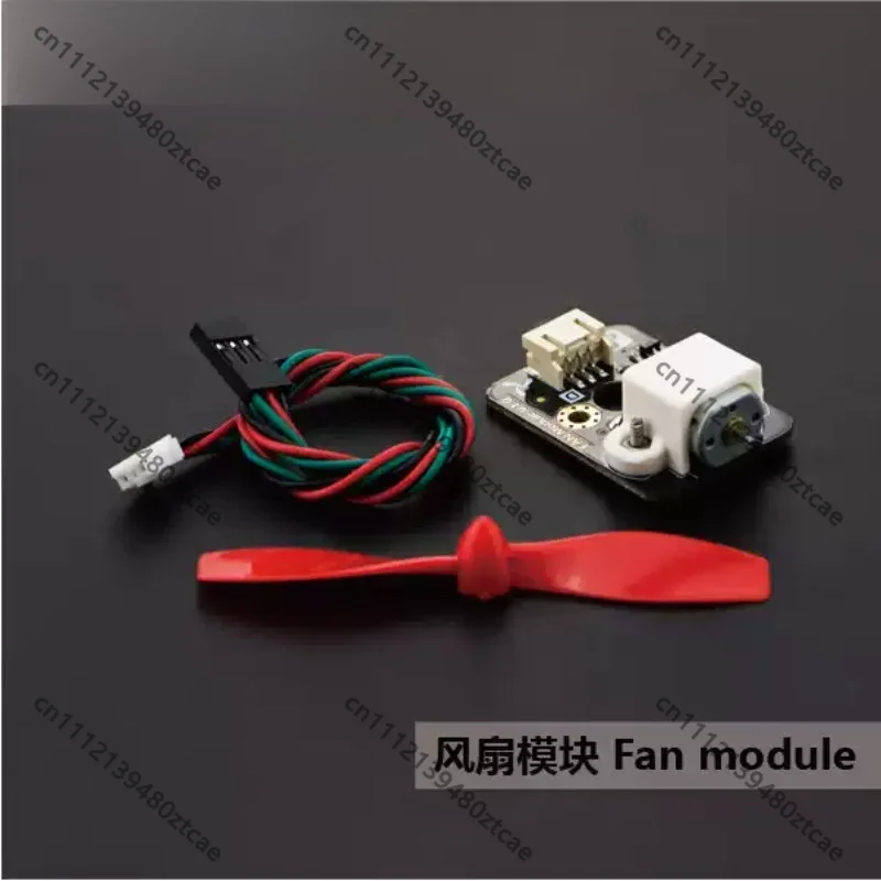 Gravity PWM Fan Speed Control Module DFRobot, Adjustable Cooling Fan Accessory for Student Coding Electronic Experiment