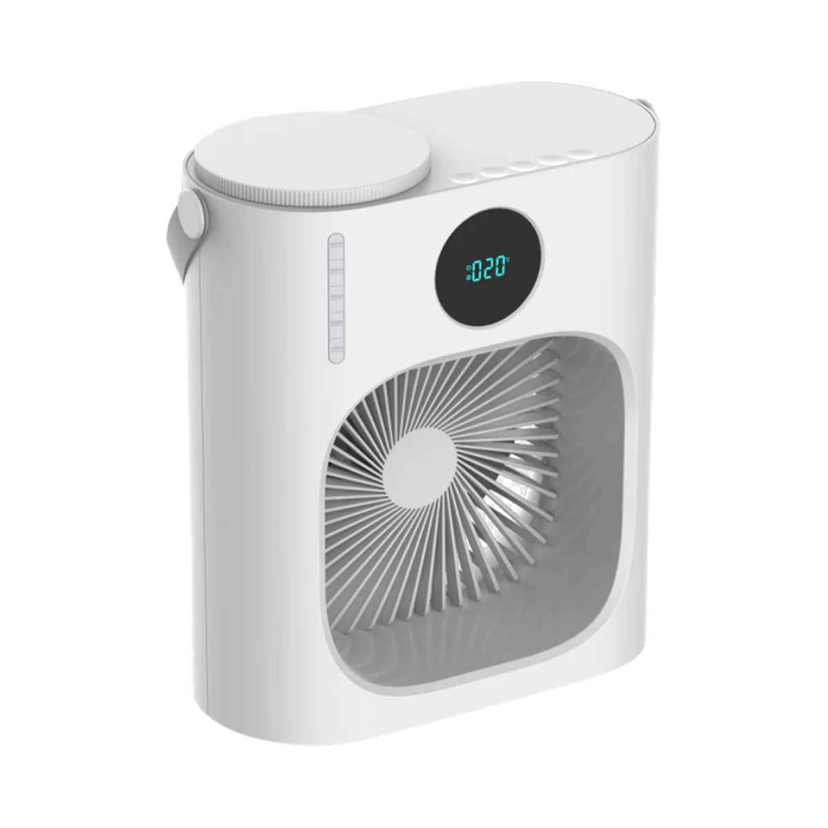 Mini USB Cooling Portable Air Conditioner Fan Rechargeable Portable Silent Spray Desktop for Office Bedroom