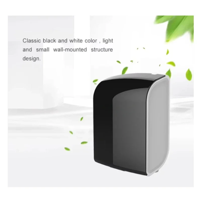 Black wall-mounted odor air machine constant humidity fragrance diffusion commercial household hotel cold evaporation