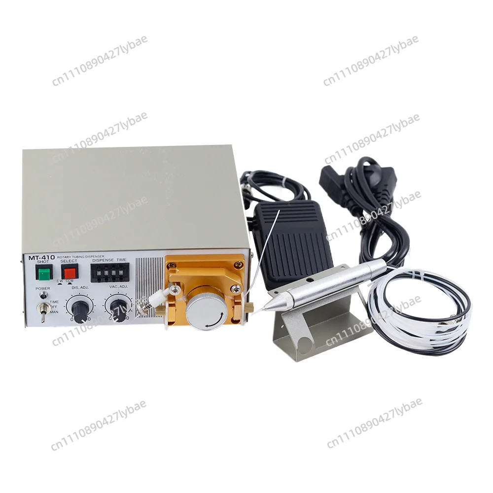 MT-410/TP-50 Segmented Digital Display Dispenser 220V/10W Automatic Peristaltic Glue Applicator Water Instant Dry Glue Dispenser