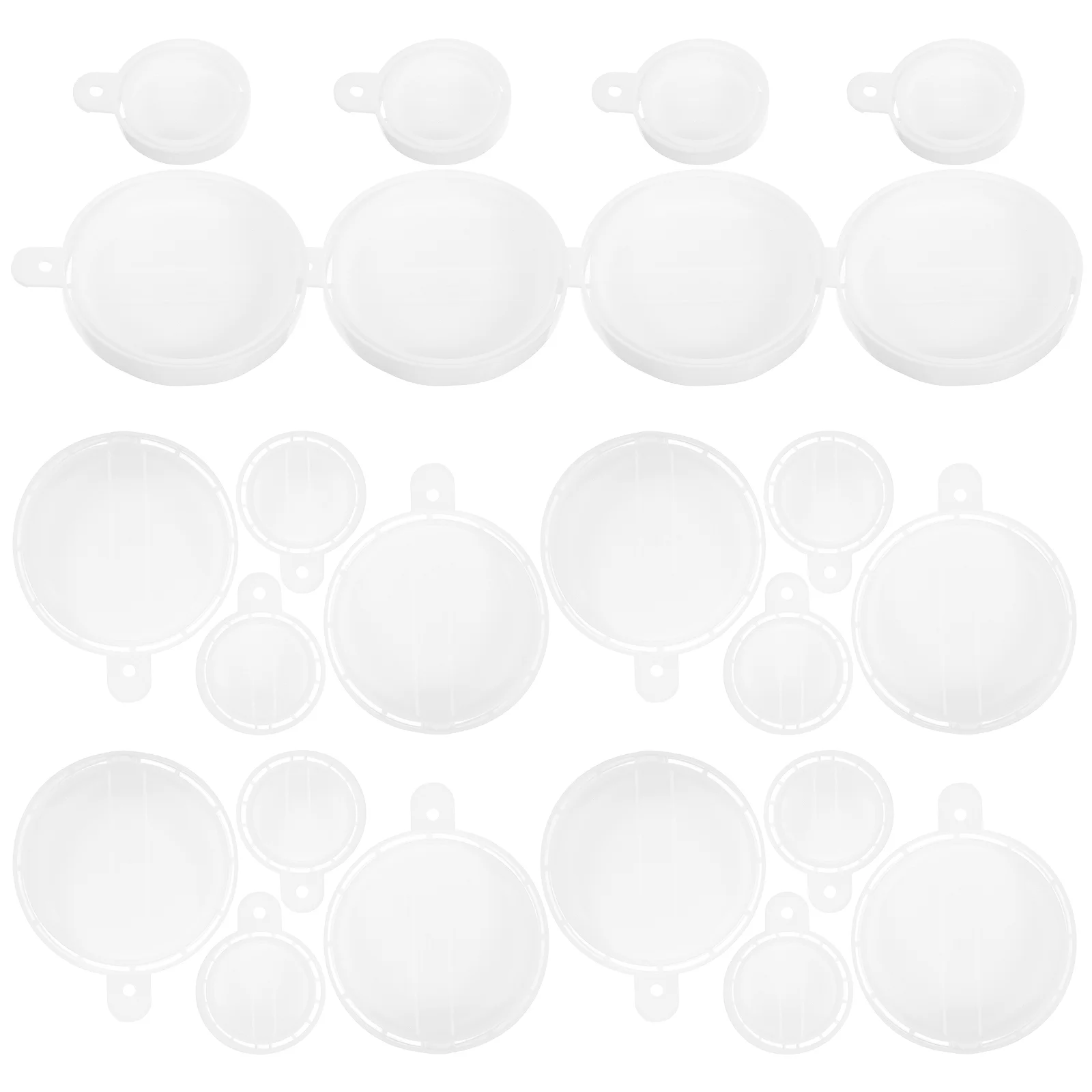 10 set di coperture per coperchi per batteria, tappi per bung, tamburi da un gallone per la sostituzione del coperchio in plastica
