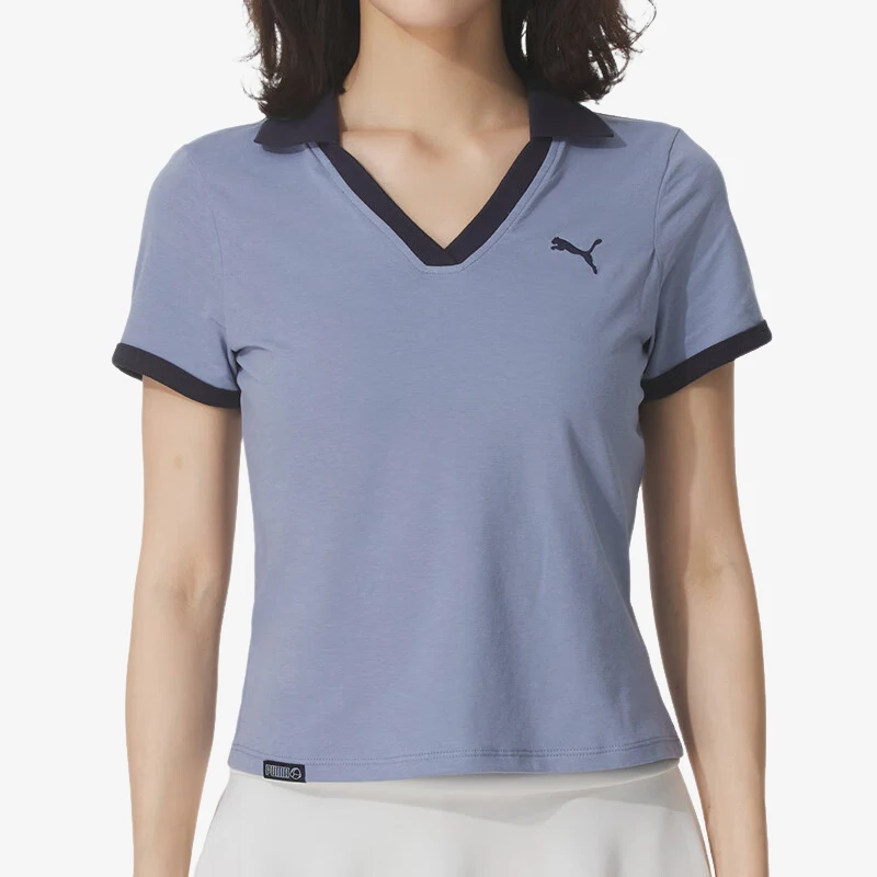 

Оригинальная женская дышащая футболка Puma Slim Fit Casual Daily с короткими рукавами 692774-92