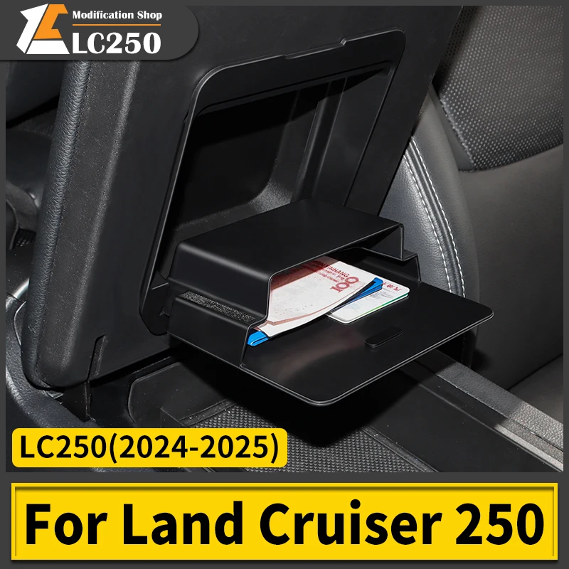 For 2024-2025 Land Cruiser Prado LC250 First Edition 1958 Armrest box privacy Storage box Interior Upgraded Accessories Tuning