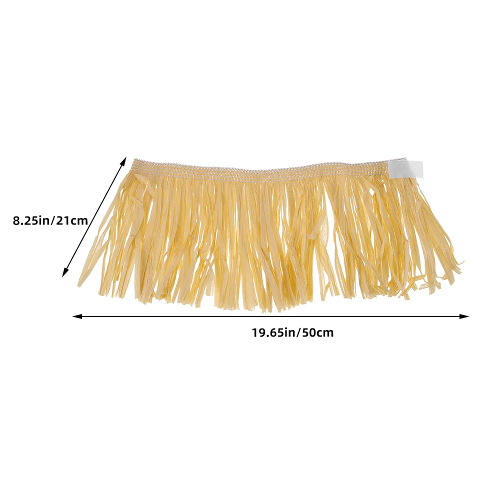 2 مجموعات هاواي حولا الرافية تنورة زي للرجال النساء عرض مسرحي لوا حفلة شرابة الدعائم هاواي حولا التنانير للنساء