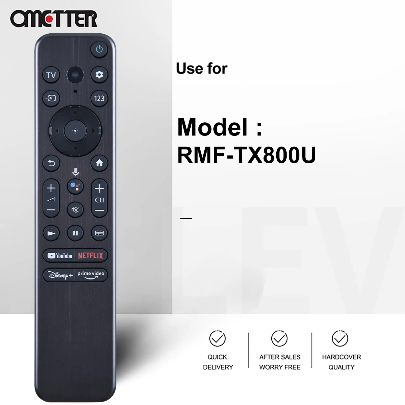 Nuovo telecomando vocale Bluetooth RMF-TX800U RMF-TX900B per Sony Smart TV KD-50X80K KD-55X85K XR-55A95K XR-77A80K XR-65A95K