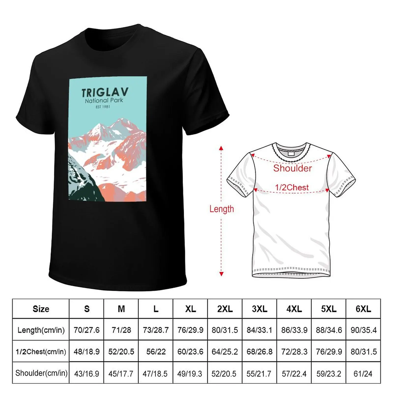 Triglav National Park Mount Triglav Slovenia Vintage T-Shirt t shirts for man graphic vintage T-Shirt