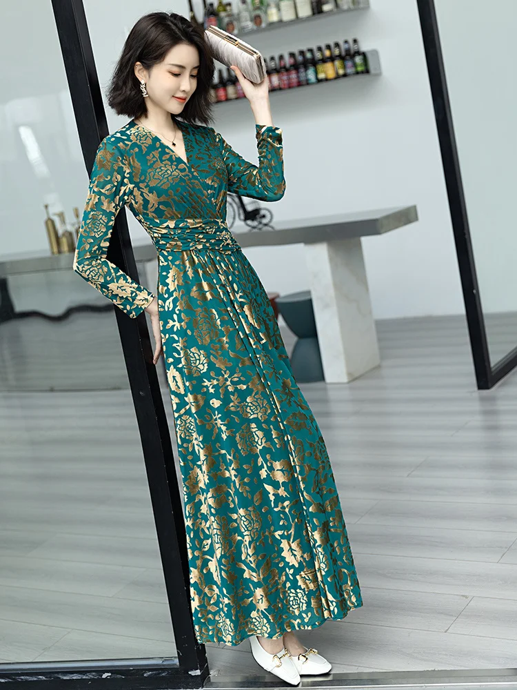 Evening Dresses for Women 2023 New Spring High Sense Light Luxury High Luxury Annual Meeting Banquet Temperament Celebrity Dress