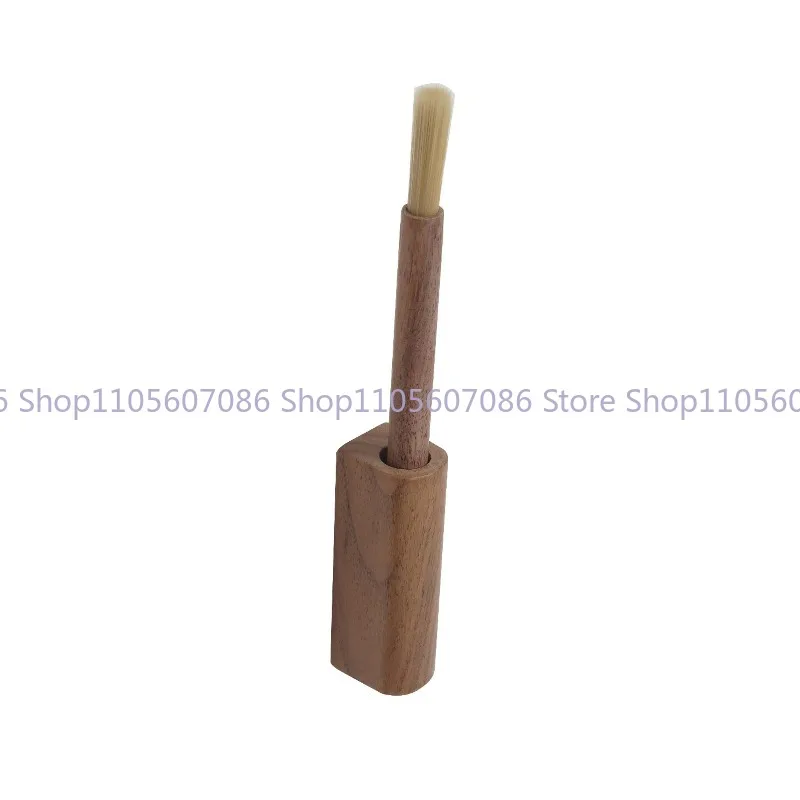 Solid Wood Bean Grinder Cleaning Brush Coffee Machine Sweeping Powder Brush Coffee Powder Cleaning Brush Coffee Accessories