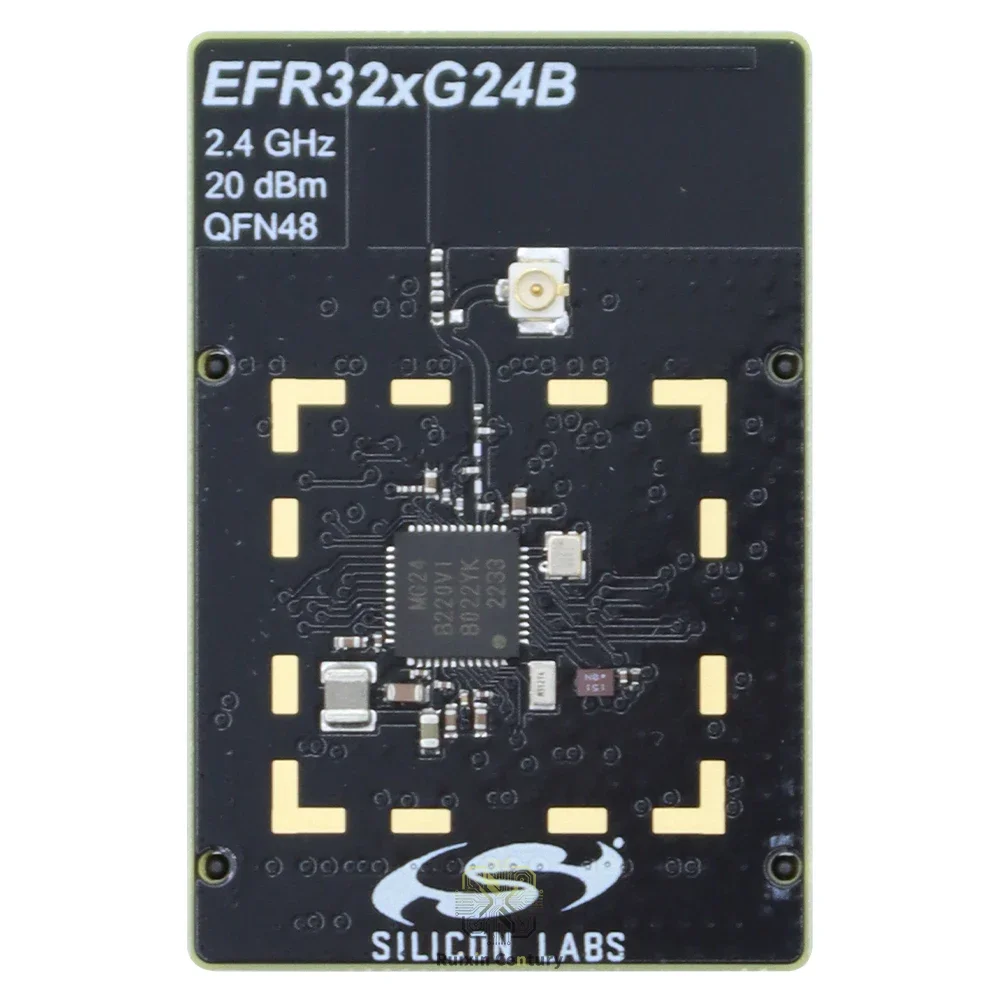 FOR Silicon Labs xG24-RB4187C EFR32MG24 Wireless SoC Development Kit Radio Board 1536KB Flash 256KB RAM 2.4GHz Genuine