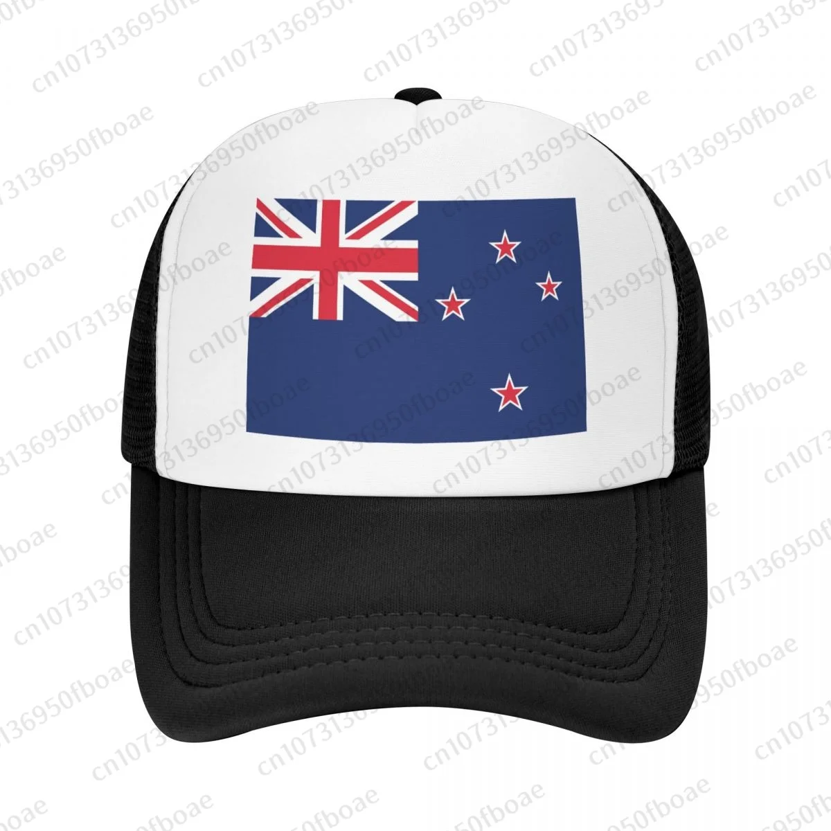 New Zealand Flag Mesh Baseball Cap Summer Outdoor Men Women Fashion Sport Hats Hip Hop Trucker