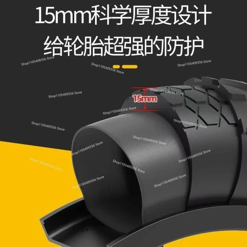 20X4.0 ATV Snowmobile Outer Tire, Anti-tie Armor Tire, Electric Bicycle Solid Tire, Explosion-proof and Stab-proof Tire