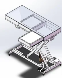 AEOLUS veterinary/animal/pet DR/X-ray table, lifting table