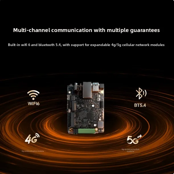 8 + 64G Pi4 RK3588 Mini Size Development Board AI Video 8K Decoding