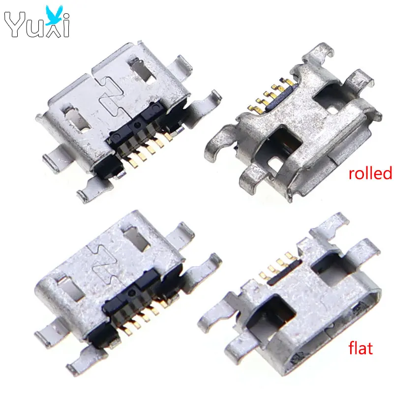 Yuxi 10 peças conector micro usb 5 pinos conector de carregamento porta para blackberry z30 q10 privil 9983 9930 9900 para moto g2