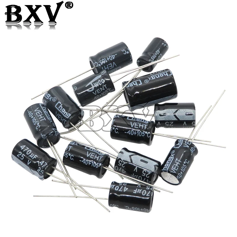 Electrolytic Capacitor 6.3V 16V 25V 35V 50V 63V 200V 400V 450V 10UF 22UF 47UF 100UF 220UF 330UF 470UF 1000UF 0.1UF 0.22UF