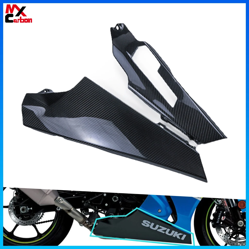 

Motorcycle Belly Pan Lower Side Fairings Carbon Fiber For Suzuki GSX-R1000 2017 2018 2019 2020 2021+