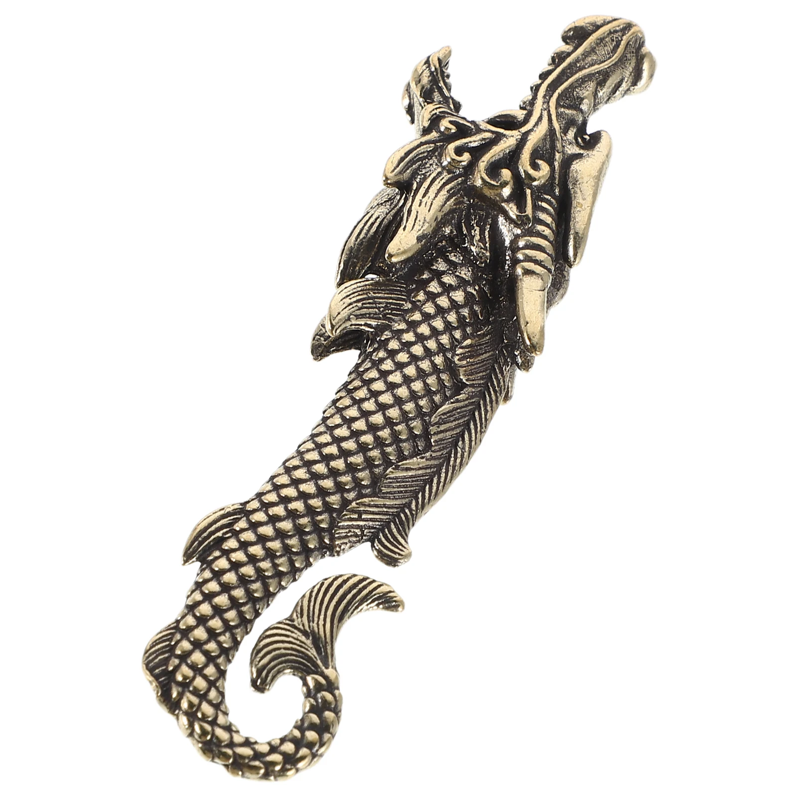 

Brass Dragon Bottle Opener Chinese Style Pub Decor Beer Tool Cap Remover Vintage Keychain Animal Design Soda Opening Aid