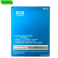 for Elephone P6000 Battery 2700mAh Backup Mobile Phone Battery