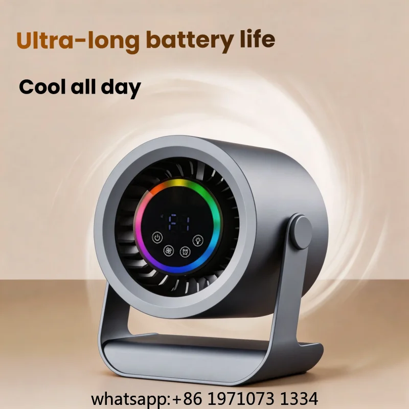 New desktop circulating fan usb charging silent office mini portable student dormitory home kitchen circulating air supply