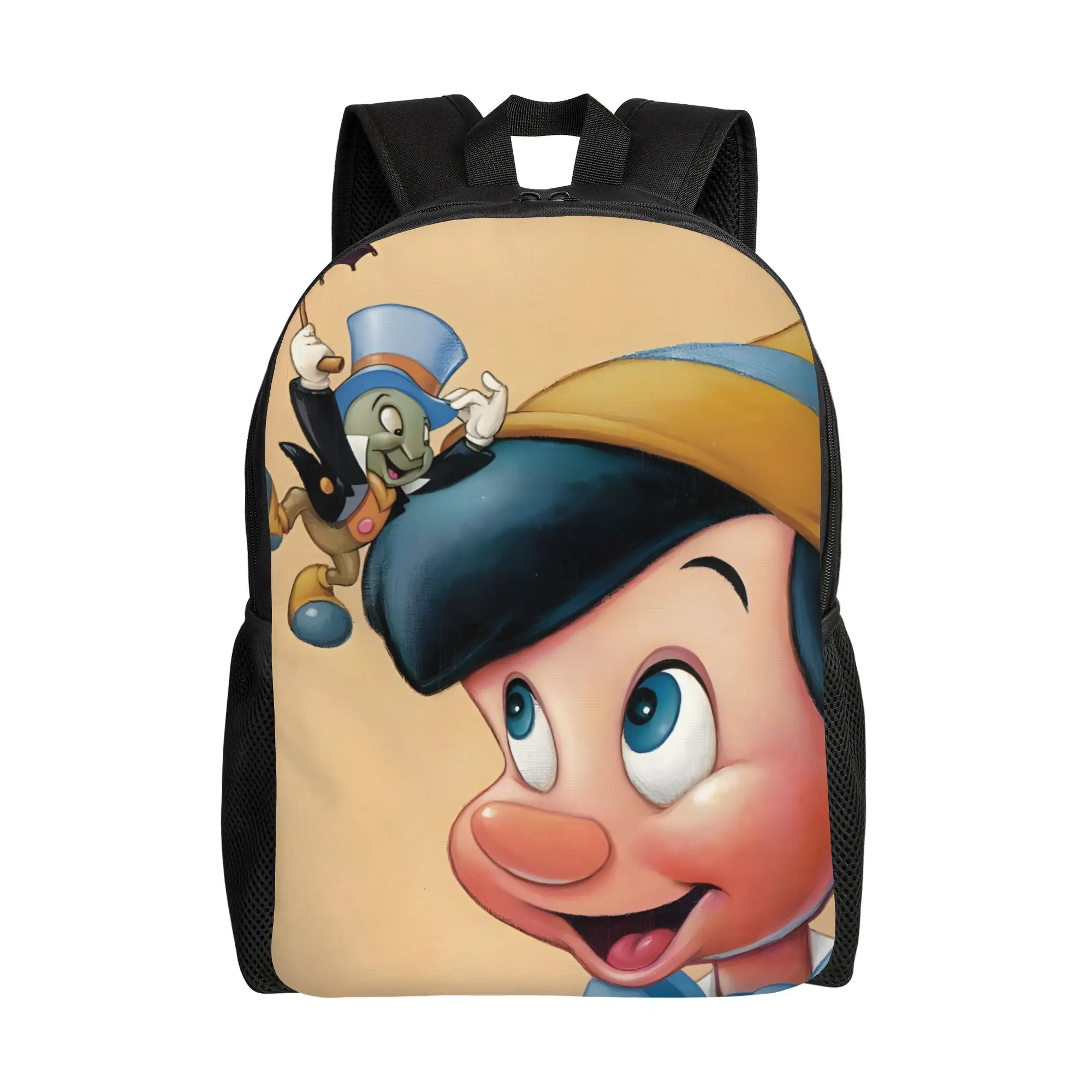 

1Piece Disney Play Handbag Sturdy Shoulder Pinocchio Backpack New Term Starts