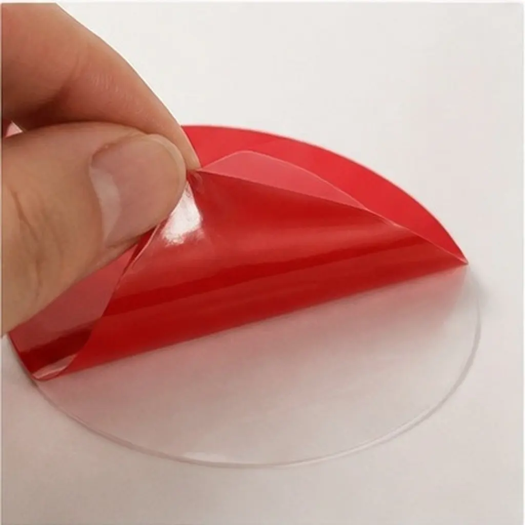 20Pcs Atmosphere Light Replacement Film Self Adhesive Warm Light Diffuser Film Round Color Correction Sheets for LED Lamps