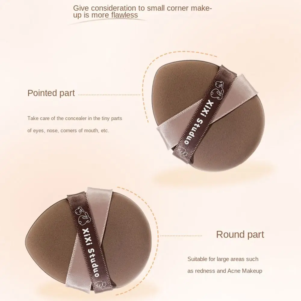 Portable doux maquillage bouffée sec humide double usage cacher Pores coussin d'air bouffée lisse Super doux maquillage bouffées maquillage éponge bouffée ensemble