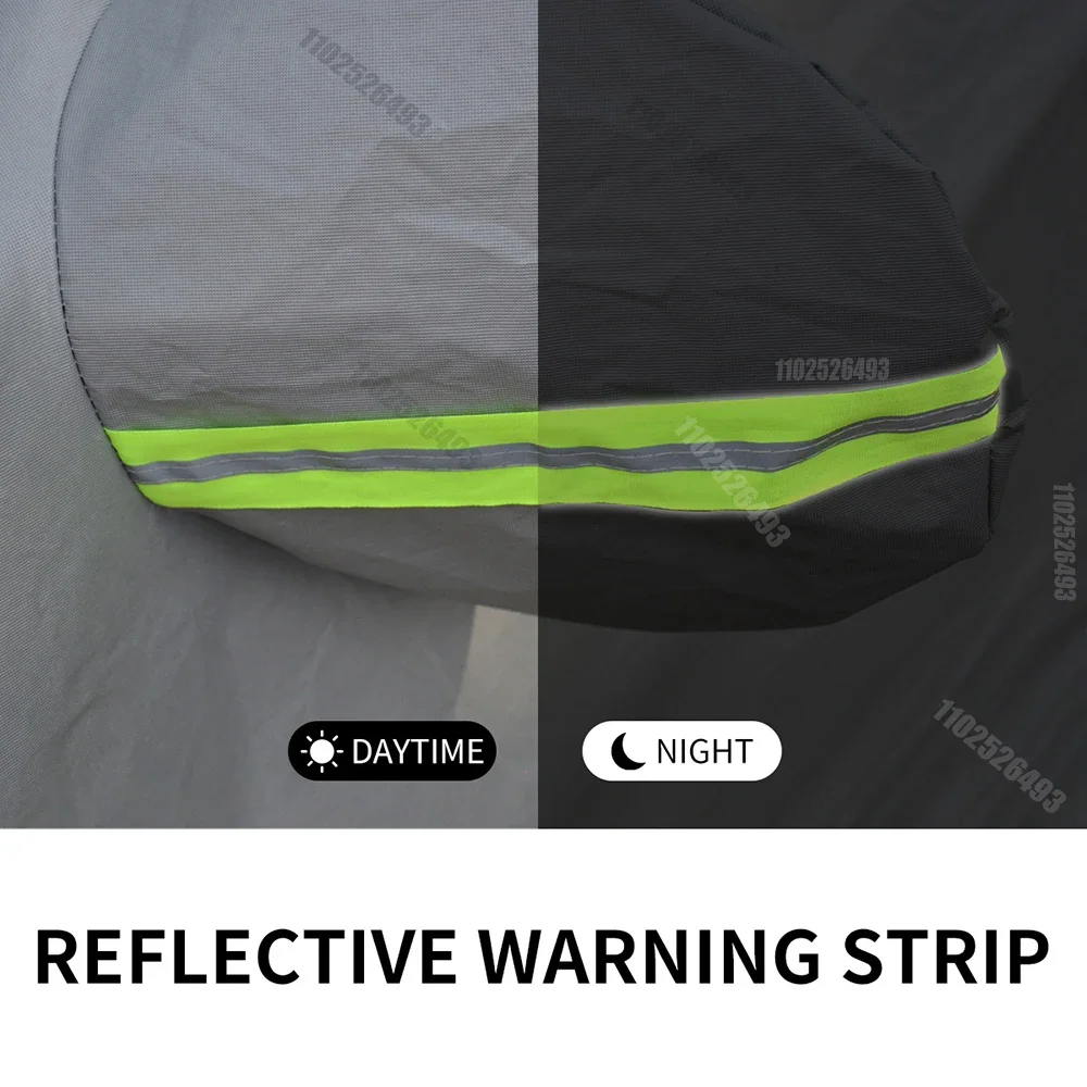 Auto Abdeckung Outdoor Schutz Volle Auto Abdeckungen Wasserdichte Sonnenschirm Schnee Abdeckung Anti UV Universal Für Limousine Amagi – Detail 7