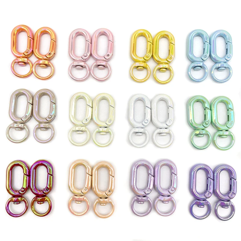 10pcs 10mm Metal Adjustable Buckles O Ring Clasps Hooks Bow Tie Buckle for Bra Underwear Sewing Accessories