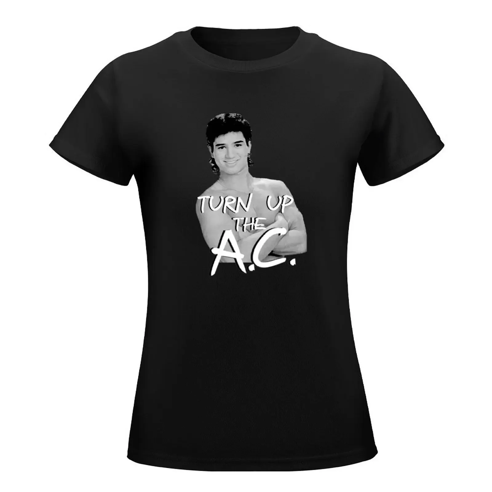 Turn Up the A.C. 2 T-Shirt lady clothes cute clothes anime clothes kawaii T-shirt Women