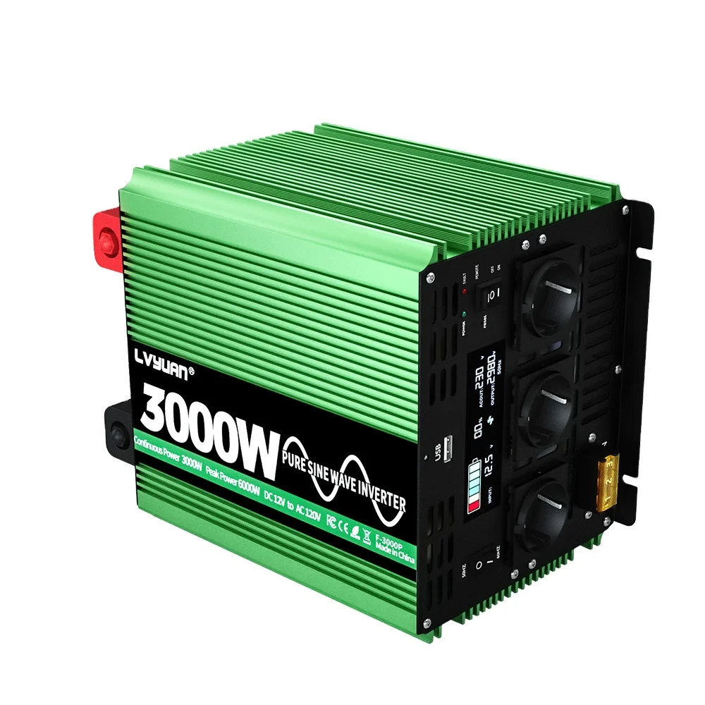 LVYUAN 3000W 6000W Car Power I - Pure Sine Wave Inverter 评论和价格