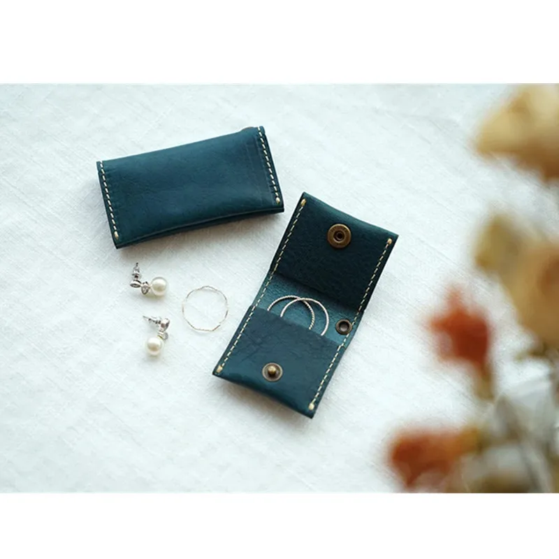 

Personalised Leather USB Pouch, USB Holder, Ring Pouch, Jewelry Pouch