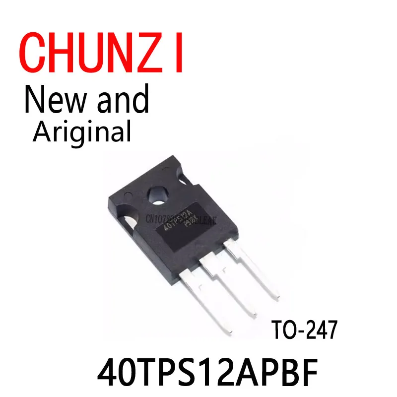 10Pcs New and Original 40TPS12A 40TPS12 TO-247 40TPS12APBF