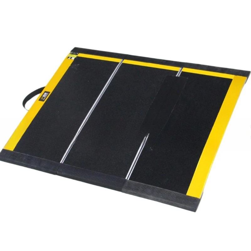 

Threshold Subway Wheelchair Ramp Composite Carbon Fiber Trifold Insulation Anti-skid