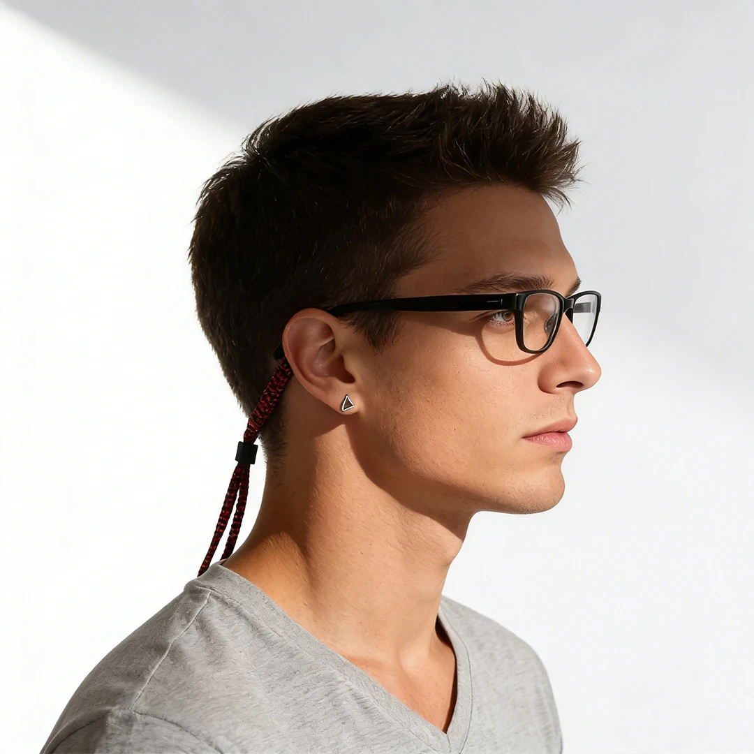 3er-Pack Rutschfeste Brillenkordel, Brillenband, Unisex Outdoor-Sport-Sonnenbrillenband für Männer und Frauen PS04 – Detail 11
