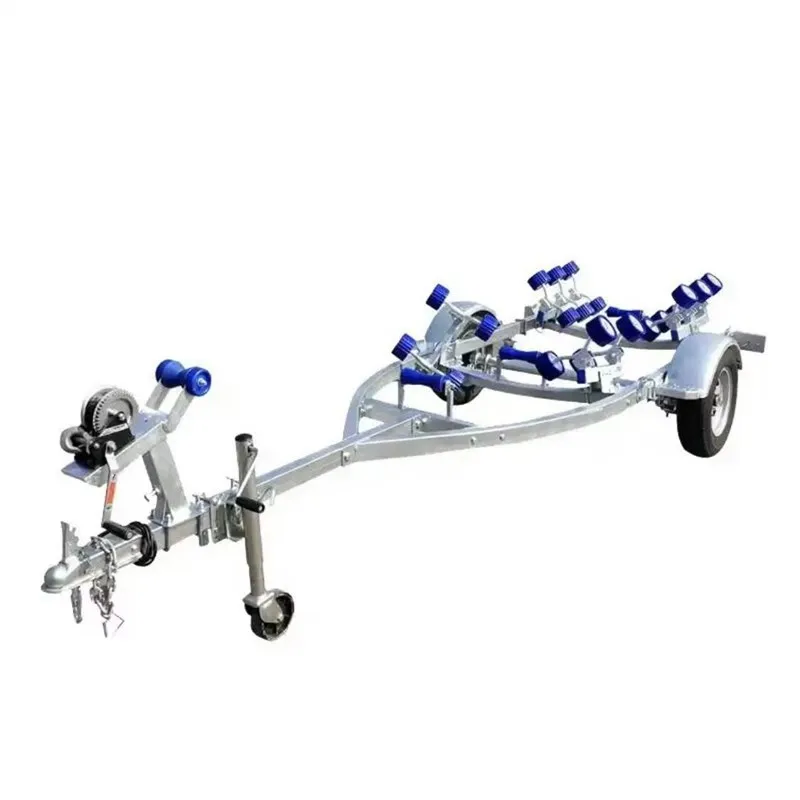 

Inflatable Boat Trailer Kit 6m Marine Boat Trailer 750KG Load Capacity Stand-Up Paddleboarding Accessory