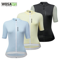 WOSAWE Women's Cycling Jersey Summer Anti-Uv Cycling Bicycle Clothing Quick Dry Mountain Female Bike Clothes