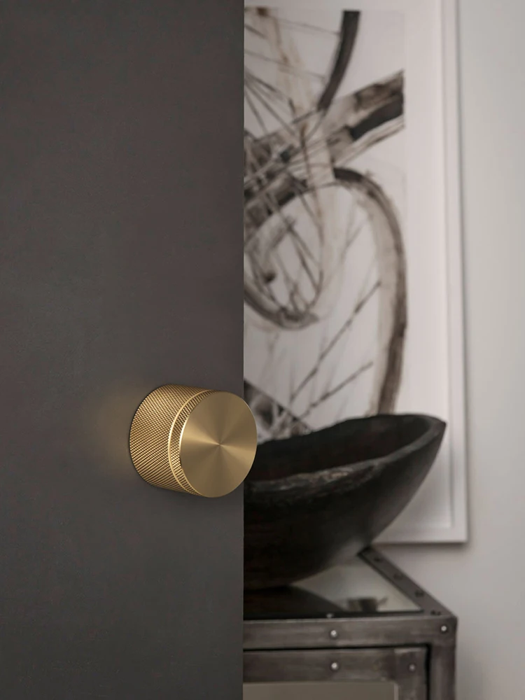 Imagem -03 - Goo-ki-cross Knurled Lock Knob Indoor Lock Grupo Privacidade Silver Locktoilet Porta Rotable Botão Mute para Quarto