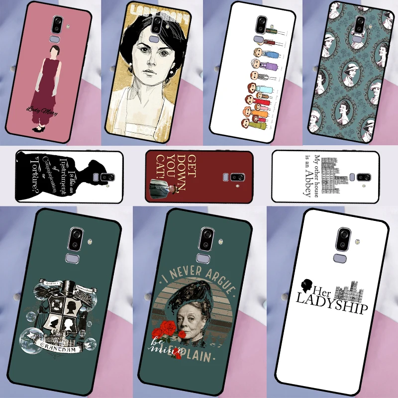 Downton Abbey TV Series Case For Samsung Galaxy J8 2018 A7 A9 A6 A8 J4 J6 Plus J1 A3 A5 2016 J3 J5 J7 2017 Cover