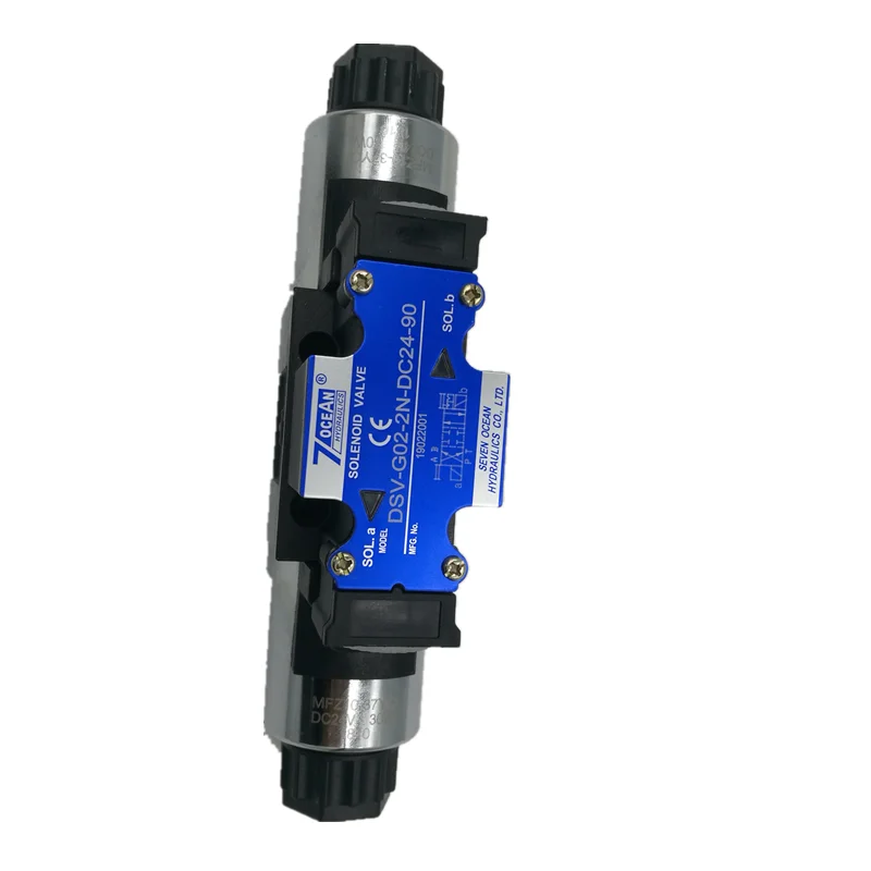 

7 OCEAN Hydraulic valve DSD-G02 DSV-G02 DSD DSV series DSD-G02-6C-DC24-31 DSV-G02-6C-DC24-20 hydraulic solenoid control valves