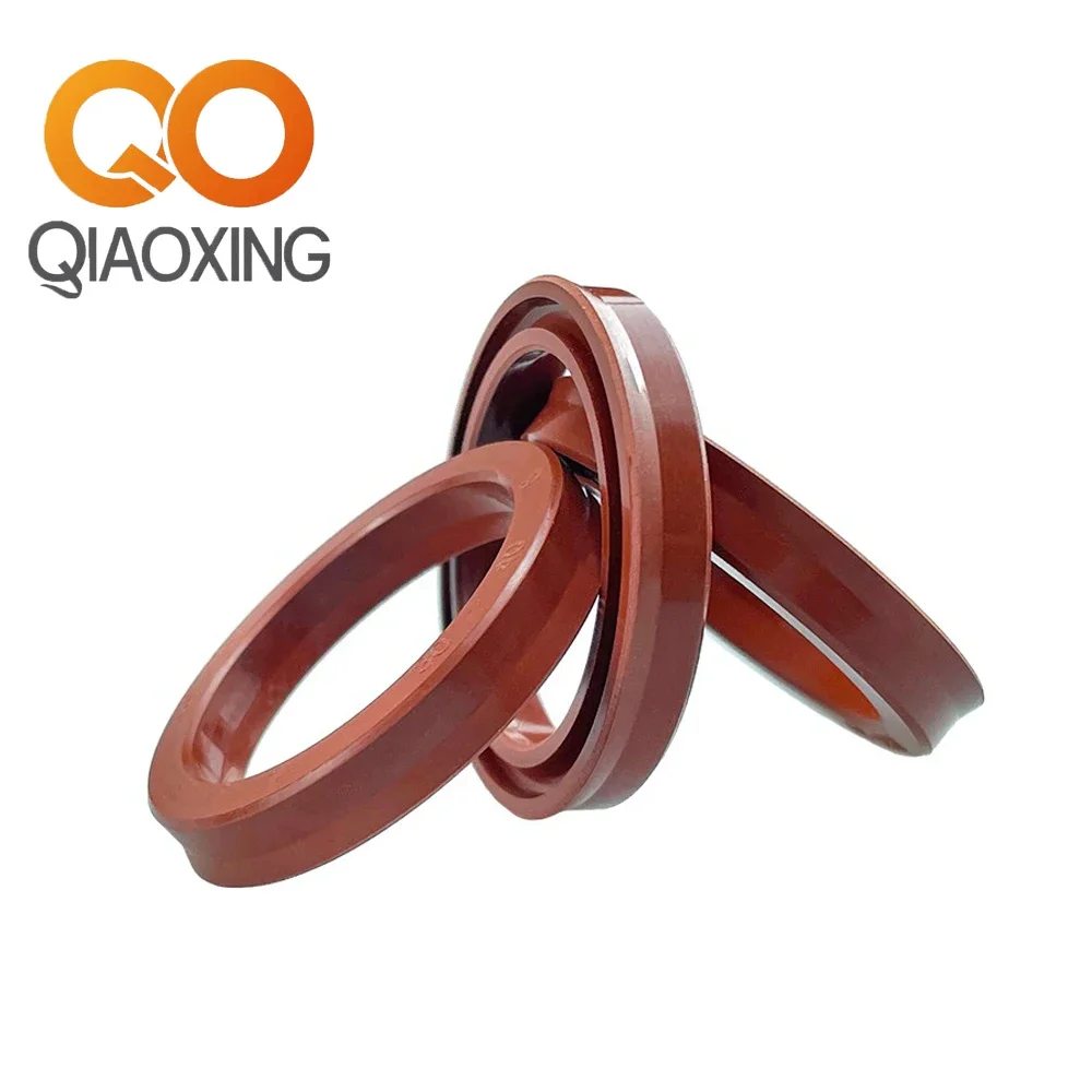 

Гидравлические уплотнения FKM USH (USH 40~80) -20 ° C~200 ° Высоконапорные химически стойкие фитинги (5 шт.) для цилиндров/автомобилей/экскаваторов