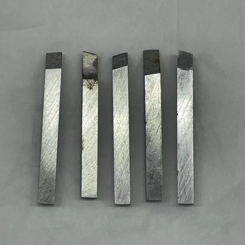 ZR 5pcs HSS Carbide Tip Cutting Turning Boring Bit Lathe Turning Tool Set Mini Metal Lathe Cutter Cutting Tool Kits 4x4mm