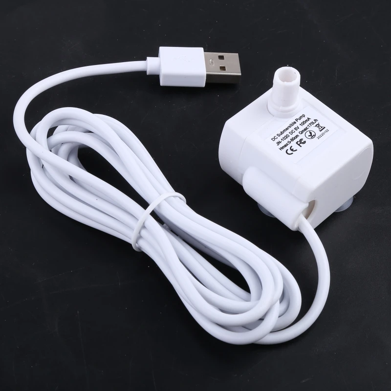 Replacement for Pet Drinking Fountains Dog and for Cat Water Dispensers 1.5W Detachable Water USB Cable DC5V 1 A0KF