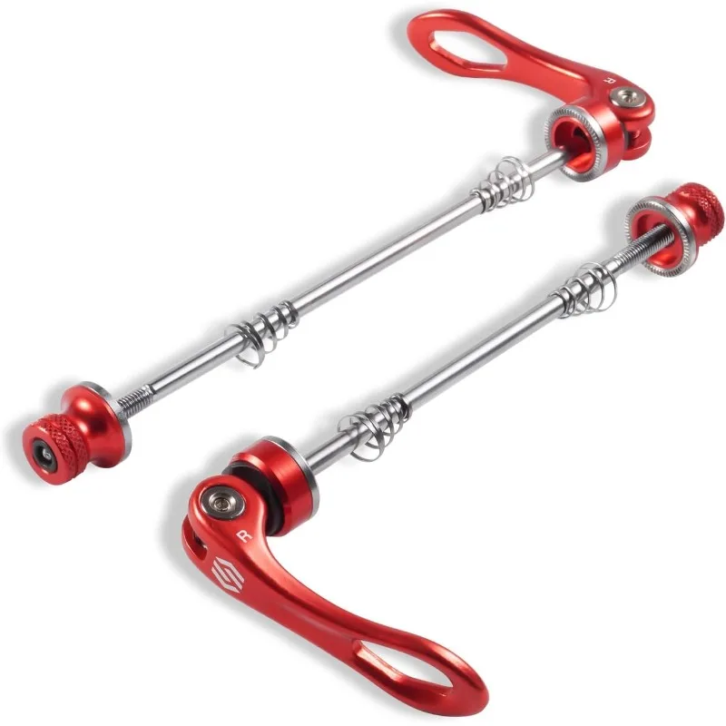 

CNC Bike Quick Release Skewer Front & Rear Wheel Axle for Mountain Bike/Road Bike/Bicycle/MTB Wheel Hub.