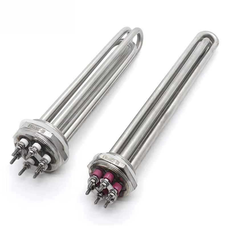 2inch 380v 3kw 6kw 9kw 12kw Stainless Steel 316 Threaded Tubular Electric Oil Immersion Heater