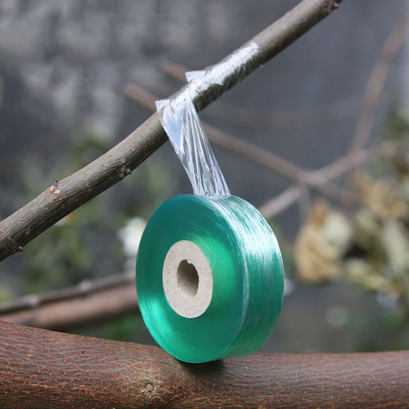 PE Grafting Tape Film Self-adhesive Garden Tree Plants Seedlings Vine Tomato Grafting Engraft Accessories Stretchable 2cm Width