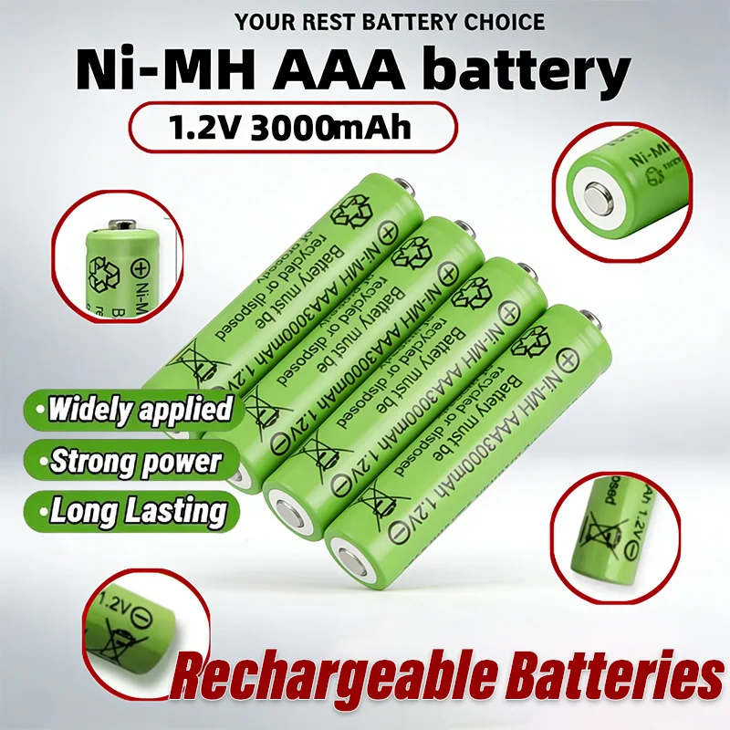 1.5V Aa 3000Mah Rec…