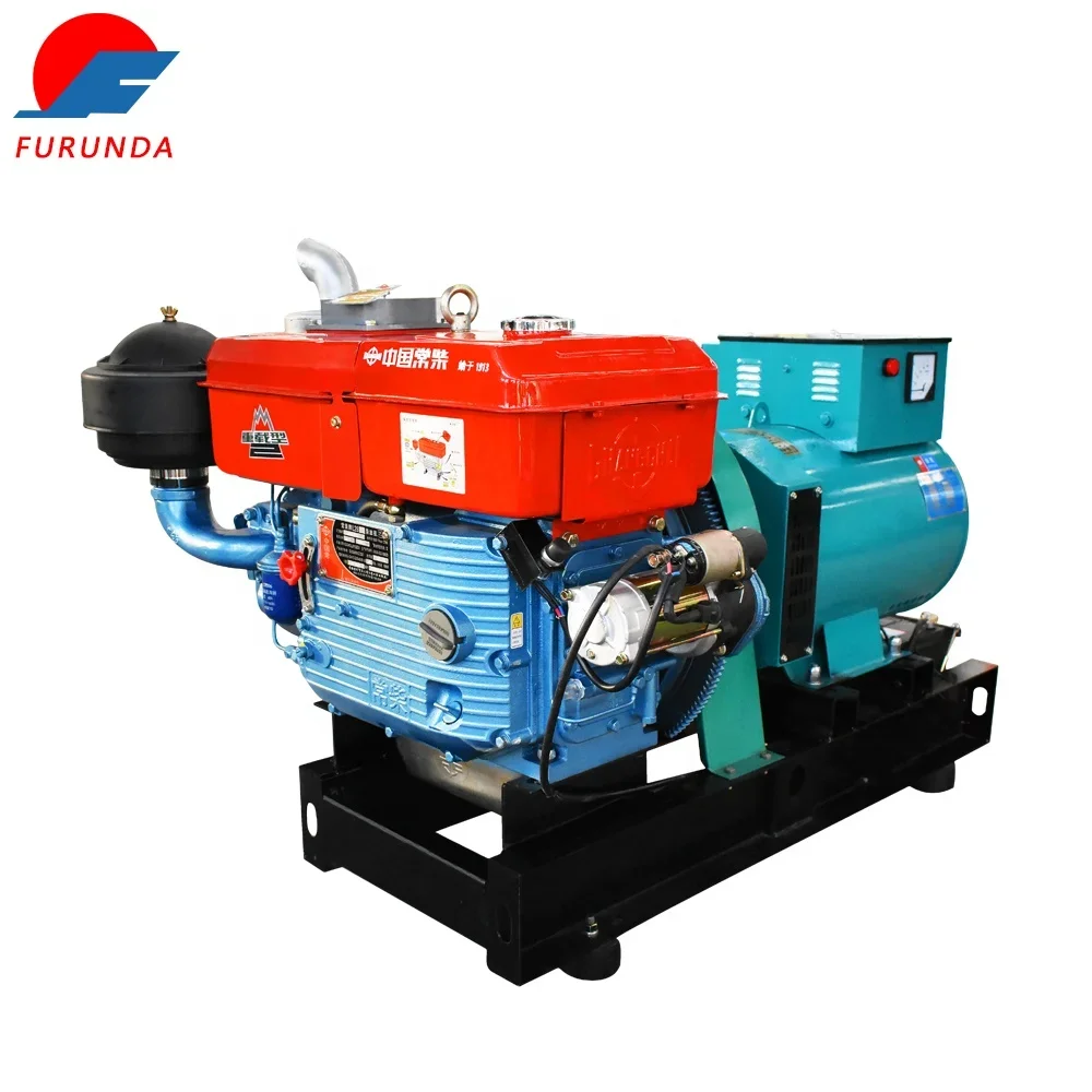 #YUNYI 20 KW 25KVA Changchai Power 50Hz 1 Cylinder Open Frame Type Water-cooled Electricity Generation Price Diesel Generator