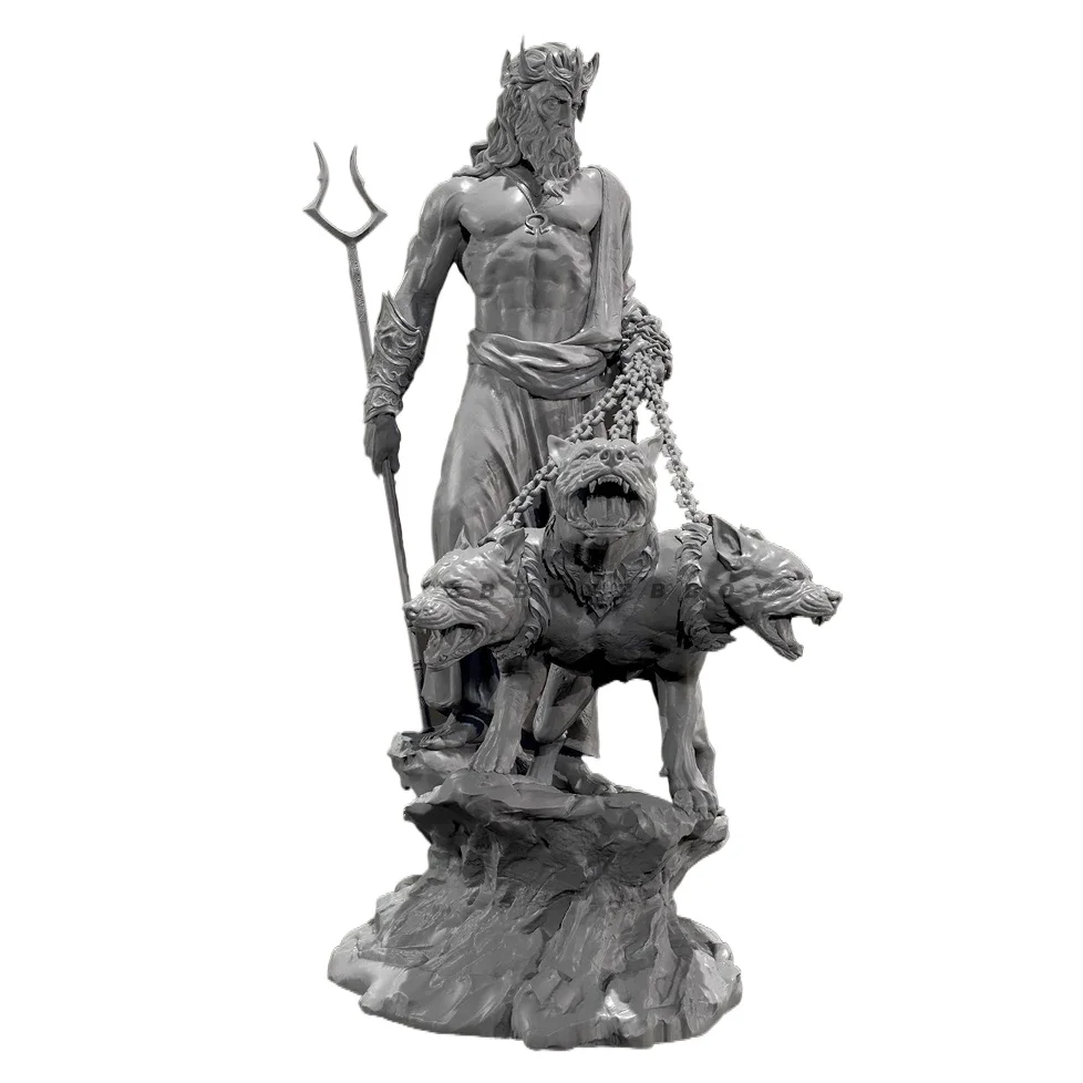 

The height of man50mm 75mm 90mm Resin model kits figure colorless and self-assembled（3D Printing TD-6982/3D